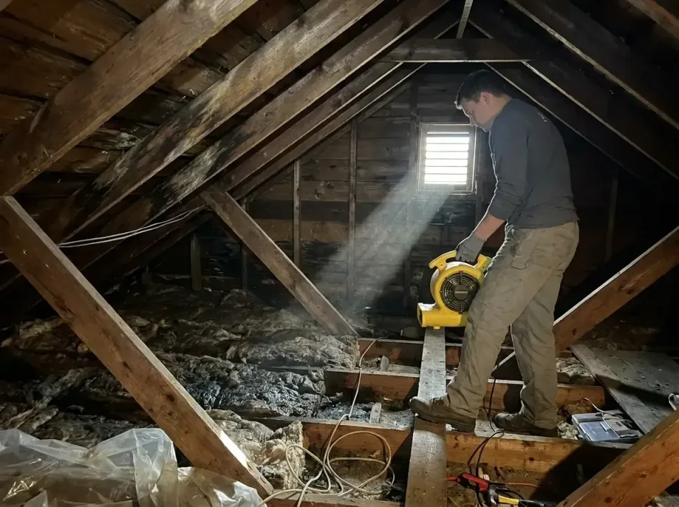 attic-water-damage-drying-proc-007 — frequently asked questions, Emergency Water Extraction & 24/7 Flood Response in Cimarro…